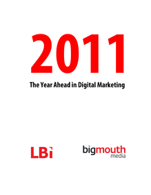 2011 - Digital marketing by bigmouthmedia - search engine ...