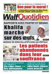 Walf Quotidien N°9464 - Du 17/10/2023