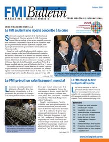 Bulletin du FMI, Octobre 2008, Vol. 37, Num. 10