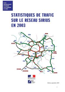 Statistique trafic 2003