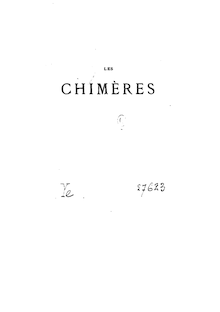 Les chimères : sonnets ; Le livre de l amie ; Tableaux de voyage / par Albert Mérat