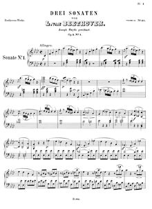 Partition complète (scan), Piano Sonata No.1, F minor