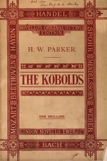Partition Cover Page (color), pour Kobolds, Parker, Horatio