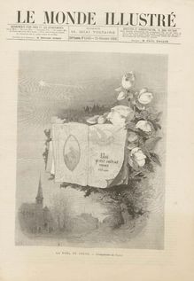LE MONDE ILLUSTRE  numéro 1552 du 25 décembre 1886