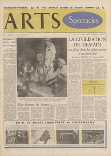 ARTS N° 484 du 06 octobre 1954