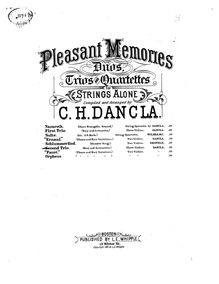 Partition parties complètes, 6 Trios Concertantes, Dancla, Charles