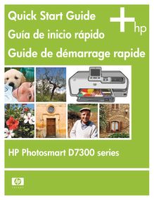 Notice Imprimantes HP  Photosmart D7360