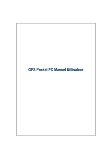 GPS Pocket PC Manuel Utilisateur