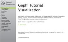Gephi Tutorial Visualization