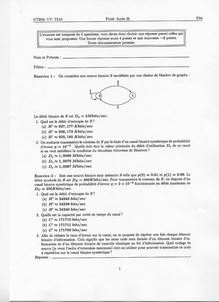 Théorie de la communication : codage et transmission des données 2004 Génie Informatique Université de Technologie de Belfort Montbéliard