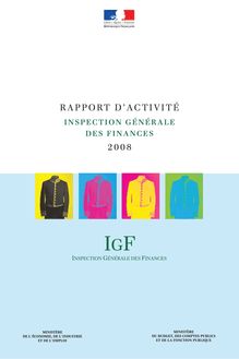 Inspection générale des finances - Rapport d activité 2008