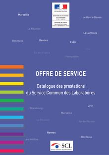 Catalogue des prestations SCL - Offre de service