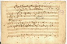Partition complète, violoncelle Concerto en A major, L.20, A Major