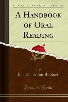 Handbook of Oral Reading
