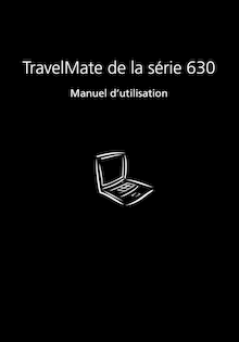 Notice Ordinateur portable Acer  TravelMate 63X