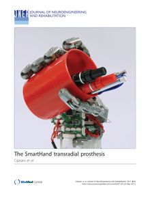 The SmartHand transradial prosthesis