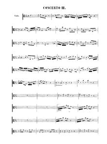 Partition altos, Concerto pour 2 Harpsichords, C minor, Bach, Johann Sebastian