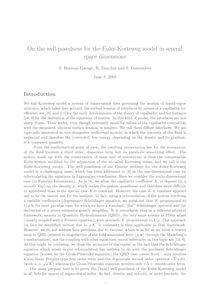 On the well posedness for the Euler Korteweg model in several space dimensions