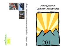 New Outlook Summer Adventures