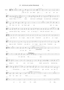 Partition ténor 1 , partie [C3 clef], Geistliche Chor-Music, Op.11 par Heinrich Schütz