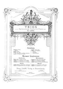 Partition complète, Jubel-Ouverture, Jubilee Overture, E major, Weber, Carl Maria von par Carl Maria von Weber, collection Litolff