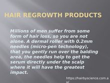 Hair Regrowth Products by HBS