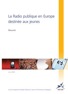 La Radio publique en Europe destinée aux jeunes