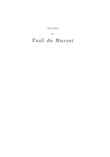 Oeuvres de Paul de Musset. Lui et Elle