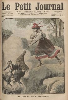 LE PETIT JOURNAL SUPPLEMENT ILLUSTRE  N° 1010 du 27 mars 1910