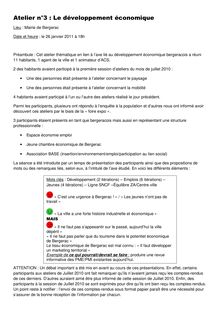 A21 Bergerac - Stratégie - Compte-rendu atelier développement ...