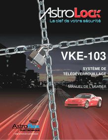 Notice Système de voiture sécurité Astrostart  VKE-103