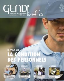 LA CONDITION DES PERSONNELS - Gendarmerie