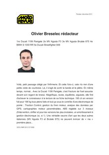 Olivier Breselec rédacteur