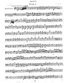 Partition viole de gambe 1, corde quintette en D major, Quintuor concertant pour 2 Violin, 2 Alto et Violoncelle