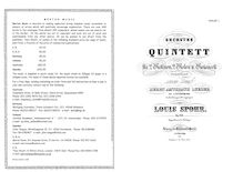 Partition parties complètes, corde quintette No.6, Op.129, E minor