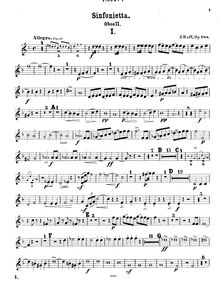 Partition hautbois 2, Sinfonietta, F major, Raff, Joachim
