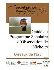 School Nest Watch Program Guide final Eastern 2012 French