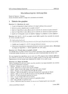 Mathématiques appliquées - 2ème Année 2005 Informatique IUT Reims