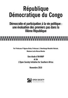 report - République Démocratique du Congo