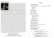 Festival Williams - Guastavino - Concierto Nro. 6