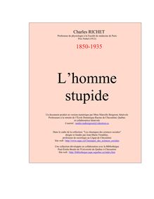 L'homme stupide