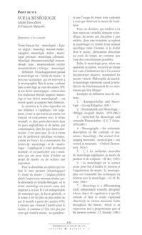 Sur la muséologie - article ; n°1 ; vol.6, pg 131-155