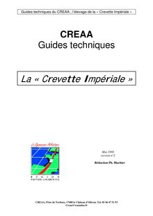 Guide Technique CREAA : La CREVETTE