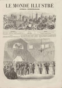 LE MONDE ILLUSTRE  N° 4 du 09 mai 1857