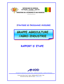 ETAPE - GRAPPE AGRICULTURE /AGRO-INDUSTRIE