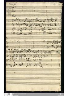 Partition complète, Concerto pour 2 flûtes en A major, A major, Molter, Johann Melchior