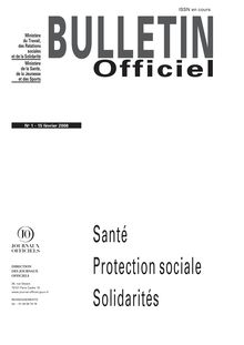 Officiel Santé Protection sociale Solidarités