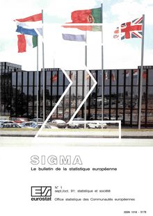 SIGMA Le bulletin de la statistique européenne. N° 1 sept./oct. 91