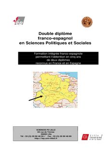 Double diplôme franco-espagnol en Sciences Politiques et Sociales