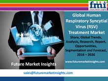 Human Respiratory Syncytial Virus (RSV) Treatment Market Analysis, and Forecast Report 2016-2026